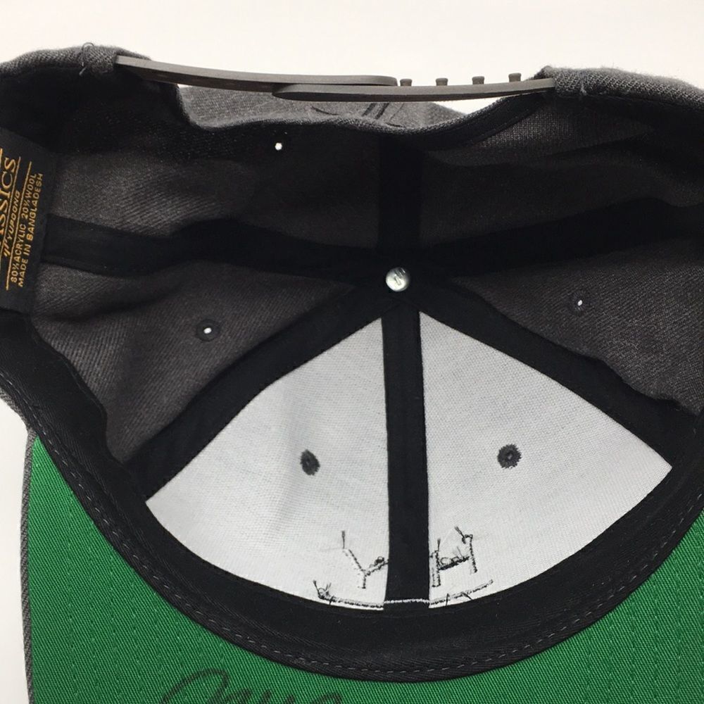 Steve Hutchinson signed hat baseball cap. Yupoong SnapBack Gray and black. - Picture 12 of 16
